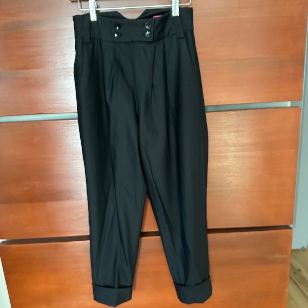 Womens Black Alice & Olivia Trousers